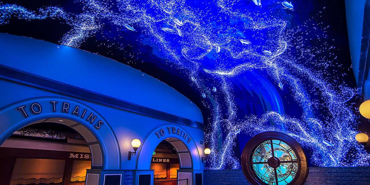 Lobby to new St. Louis Aquarium