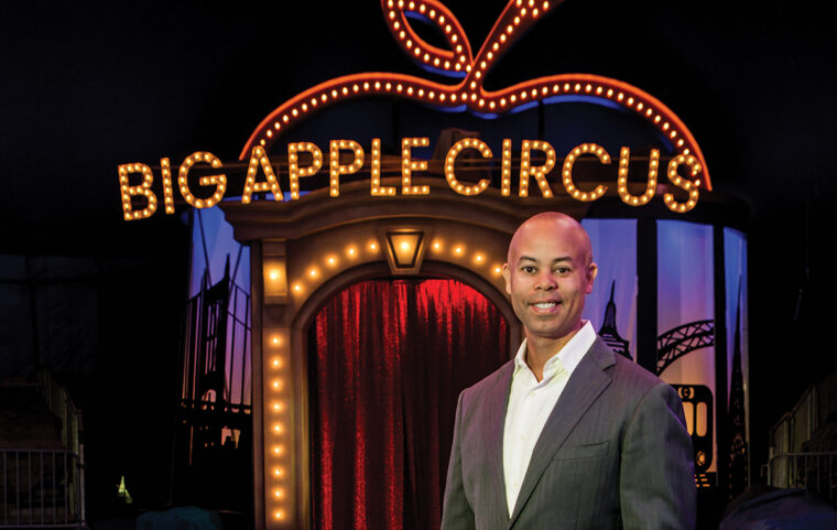 Gregg Walker at Big Apple Circus in New York