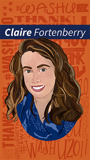 Illustration of Claire Fortenberry