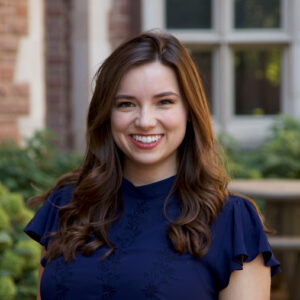 Headshot of graduate student Gabrielle Pfund