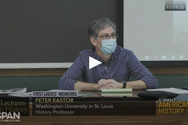 Kastor featured on C-SPAN’s ‘Lectures in History’