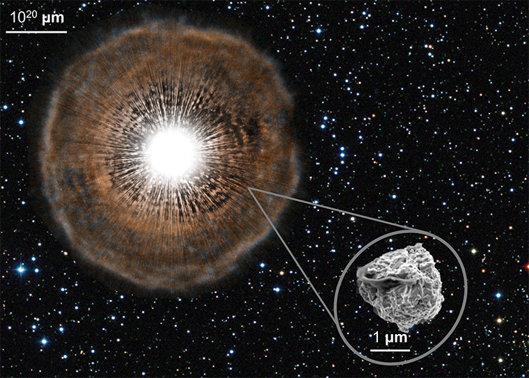 Newswise: Stellar fossils in meteorites point to distant stars