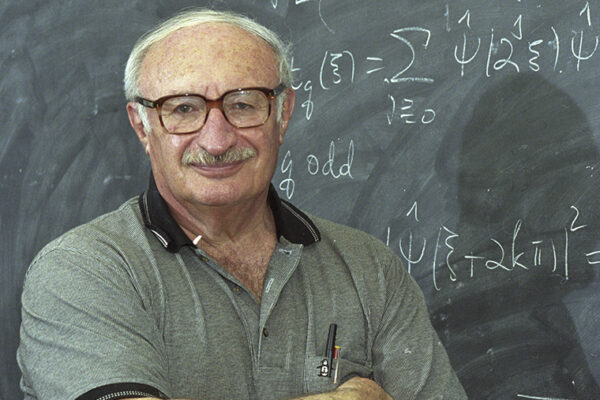 Guido L. Weiss, professor emeritus of mathematics and statistics, 92