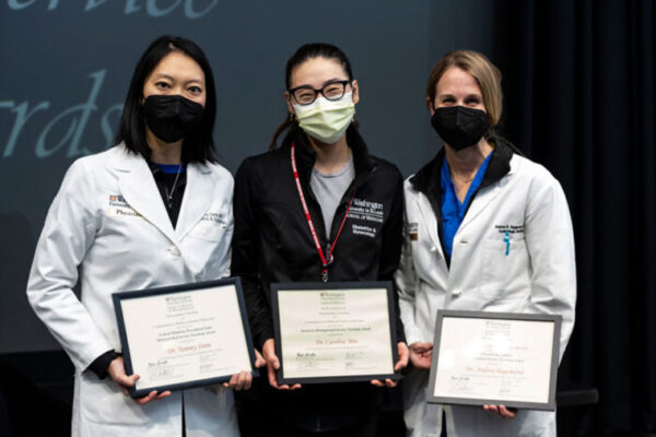 Aspiring physicians honor medical faculty, residents, staff