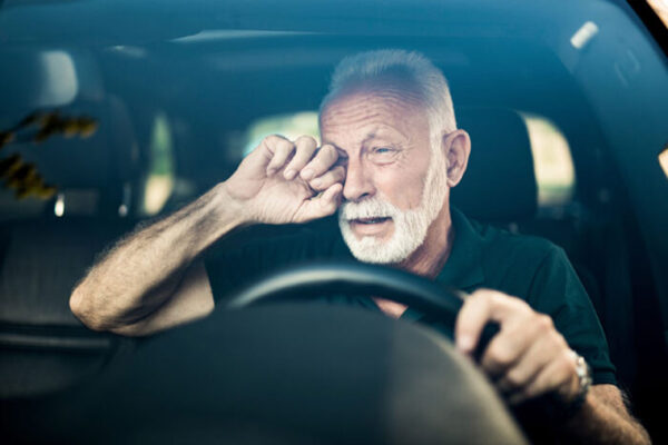 Risky driving behaviors increase as common sleep disorder worsens