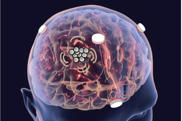 Wearable ultrasound sensors for human brain in development