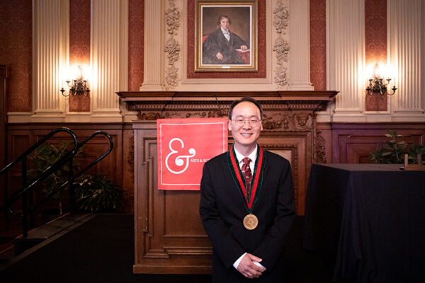 Shin installed as inaugural Douglass C. North Distinguished Professor in Economics