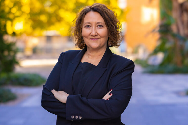 Stacy Leeds, dean of of the Sandra Day O'Connor College of Law at Arizona State University.