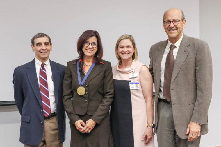 Gill installed as inaugural Nash professor in pediatrics