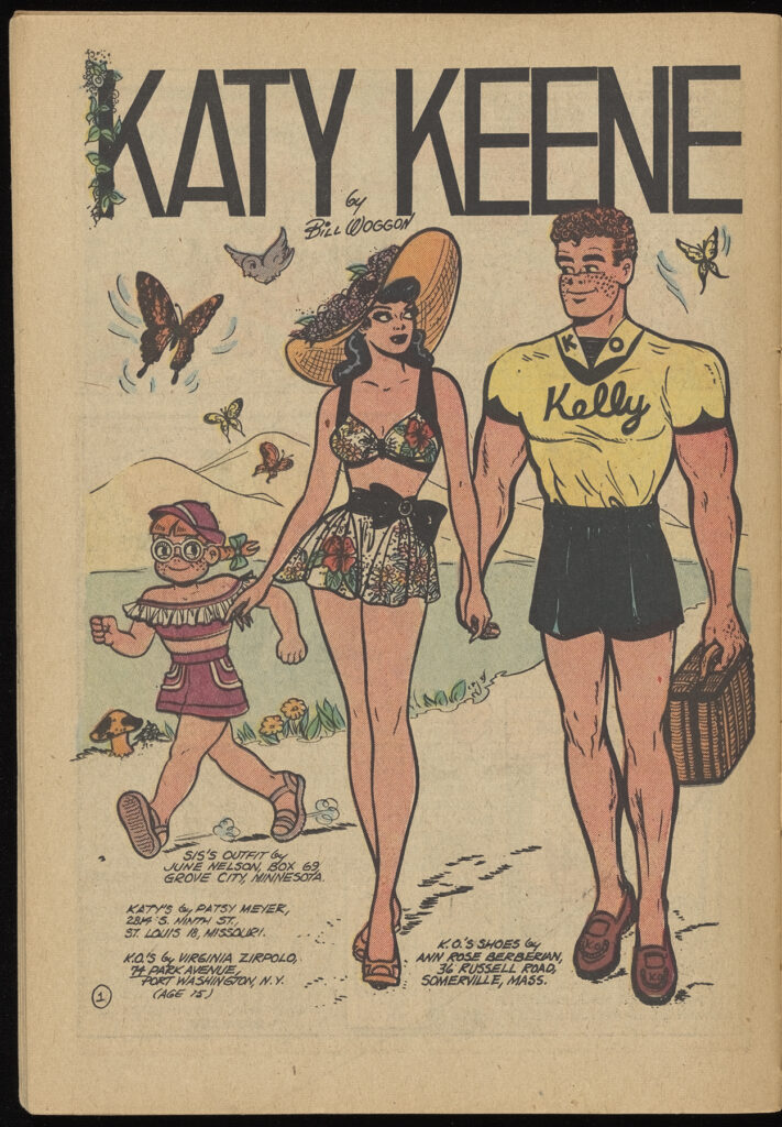 Goldwater skirted his own rules, particularly with regard to pin-ups. Katy Keene, a spinoff in the Archie Comics world, was the worst offender, always striking a pin-up pose. The excuse: Keene was supposed to be modeling fashions that had been suggested by readers.