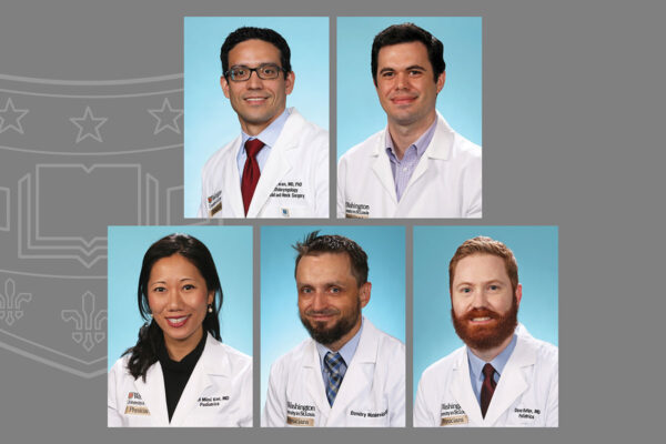 Five physician-scientists named to newest class of Dean’s Scholars