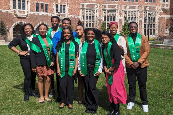 Ten inducted into Bouchet Graduate Honor Society